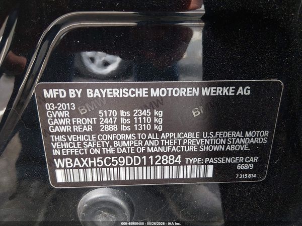 2013 BMW 528I XDRIVE — I9