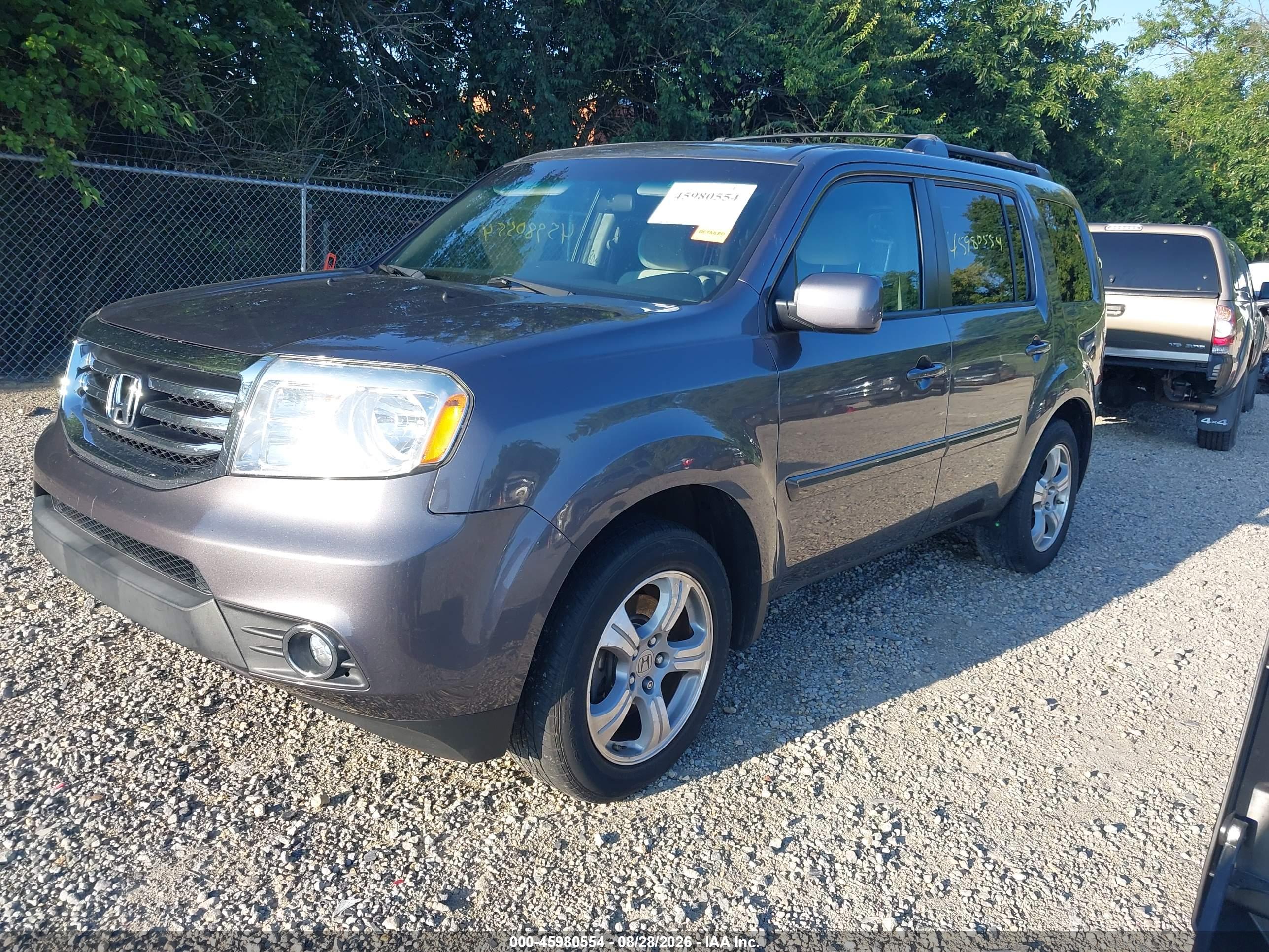 2015 HONDA PILOT EX — I2