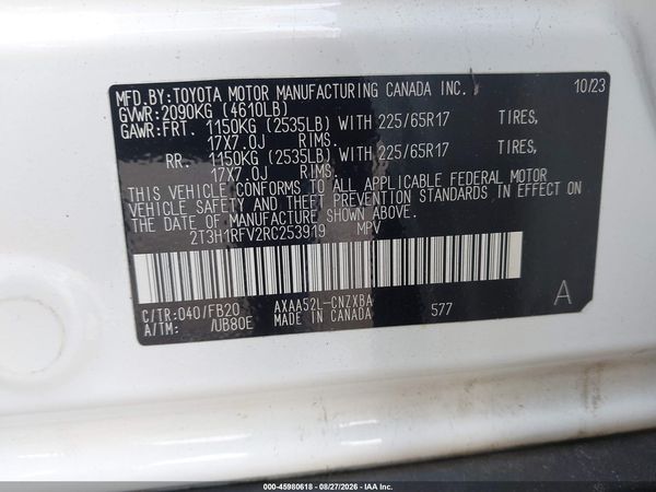 2024 TOYOTA RAV4 LE