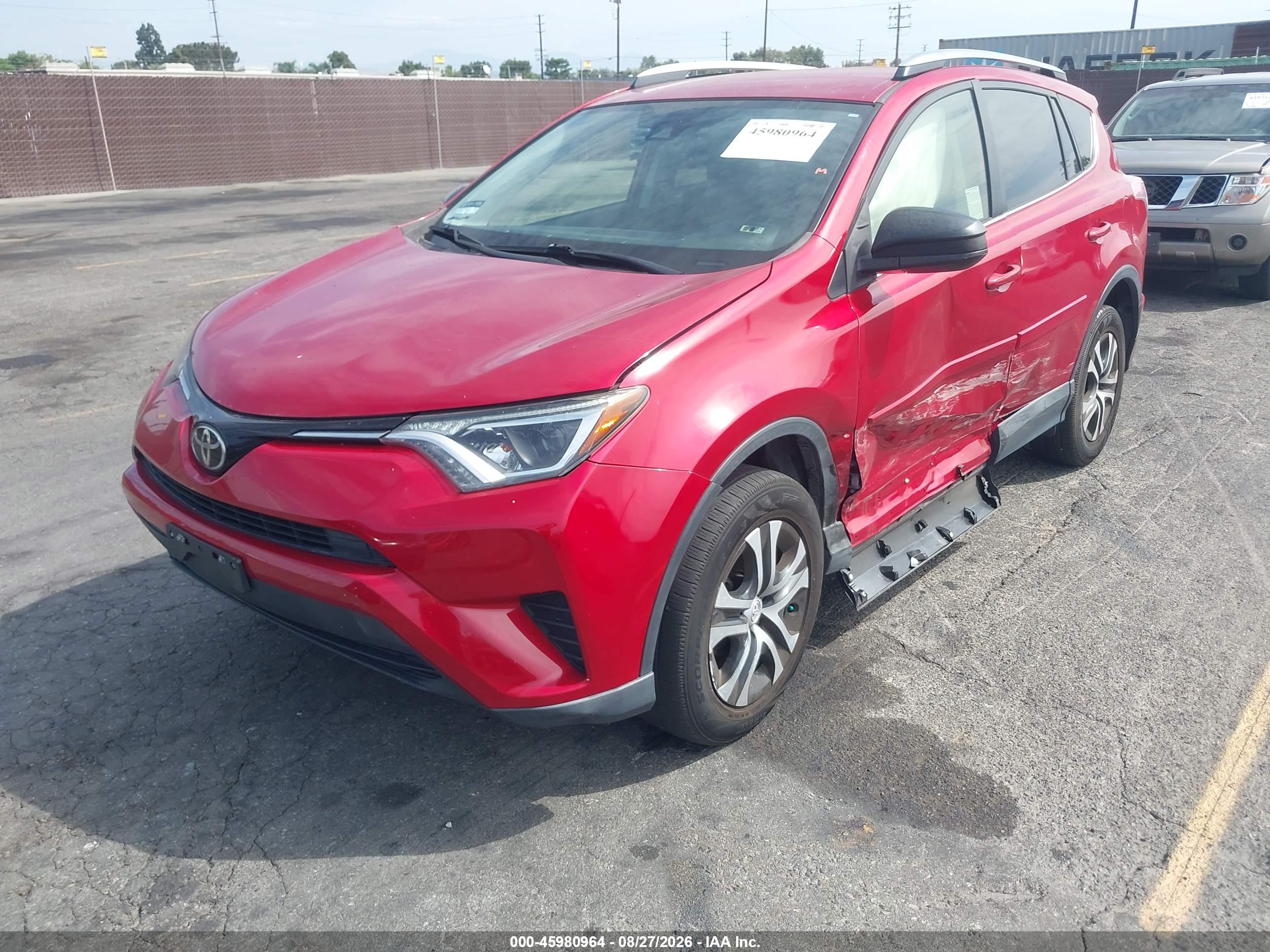 2017 TOYOTA RAV4 LE — I2