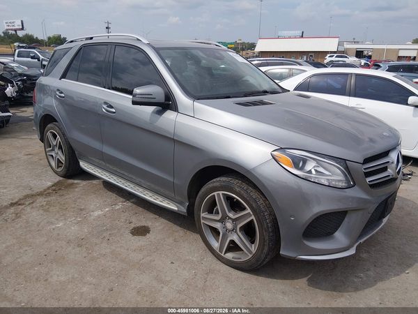 2016 MERCEDES-BENZ GLE 400 4MATIC — I1