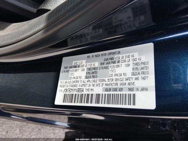2021 MAZDA CX-5 TOURING