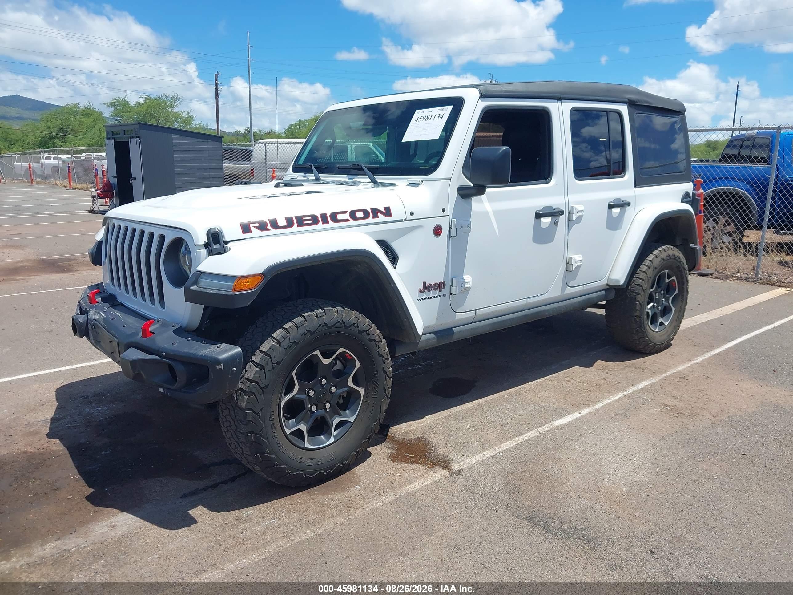 2023 JEEP WRANGLER 4-DOOR RUBICON 4X4 — I2
