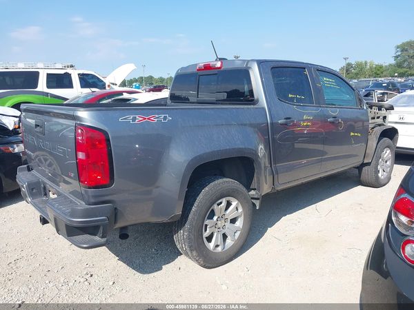 2021 CHEVROLET COLORADO 4WD  SHORT BOX LT — I4