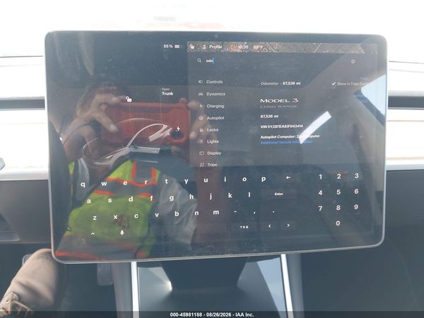 2018 TESLA MODEL 3 LONG RANGE/MID RANGE