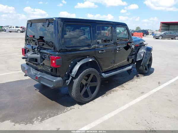 2019 JEEP WRANGLER UNLIMITED SAHARA — I4