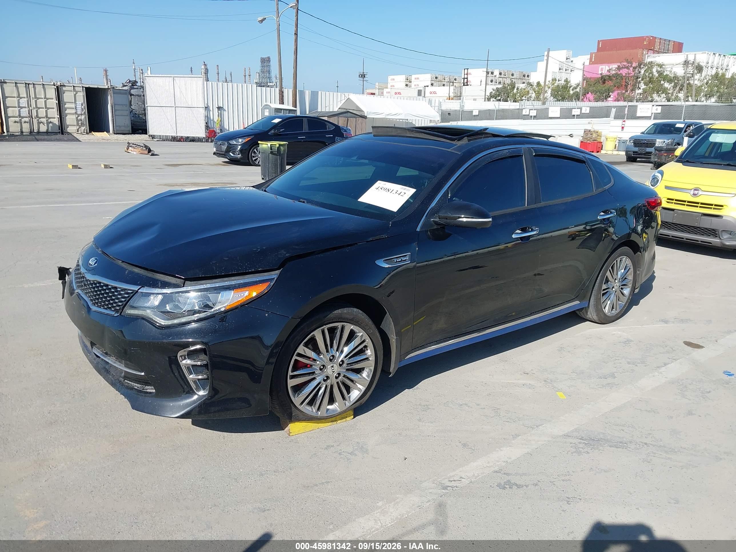 2017 KIA OPTIMA SXL TURBO — I2