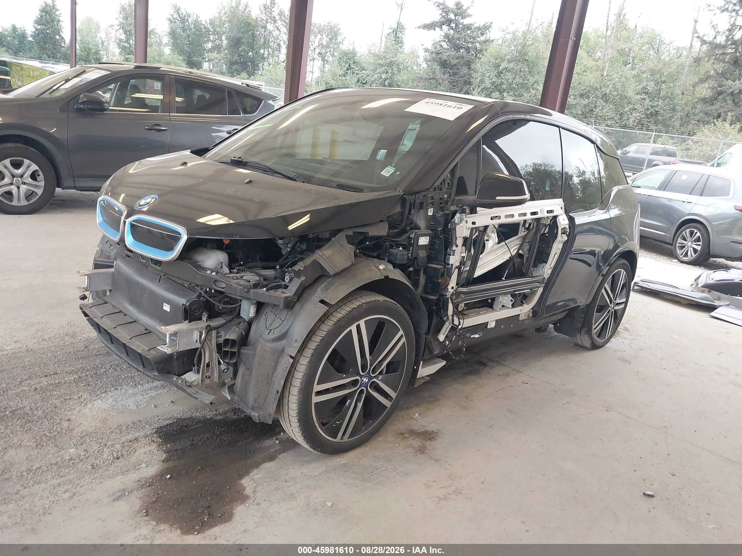 2015 BMW I3 BASE W/RANGE EXTENDER — I2