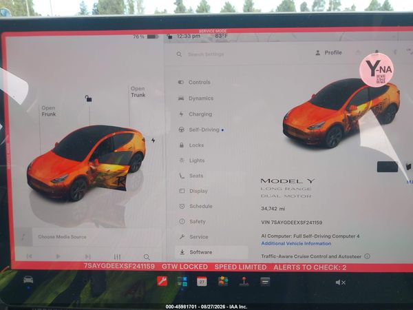 2025 TESLA MODEL Y — I7