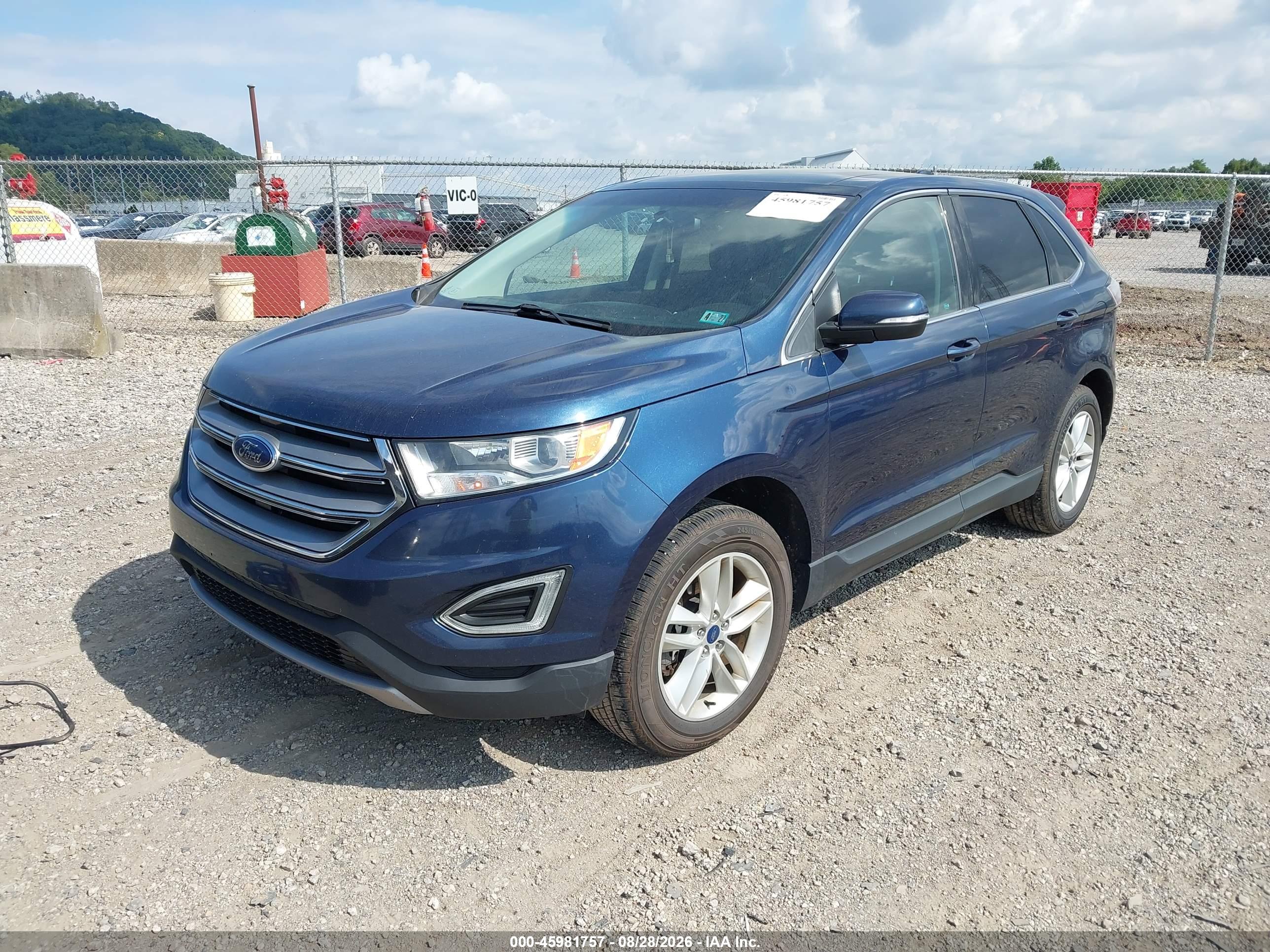 2017 FORD EDGE SEL — I2