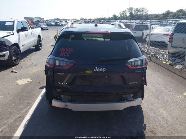 2020 JEEP CHEROKEE LIMITED 4X4 — I119