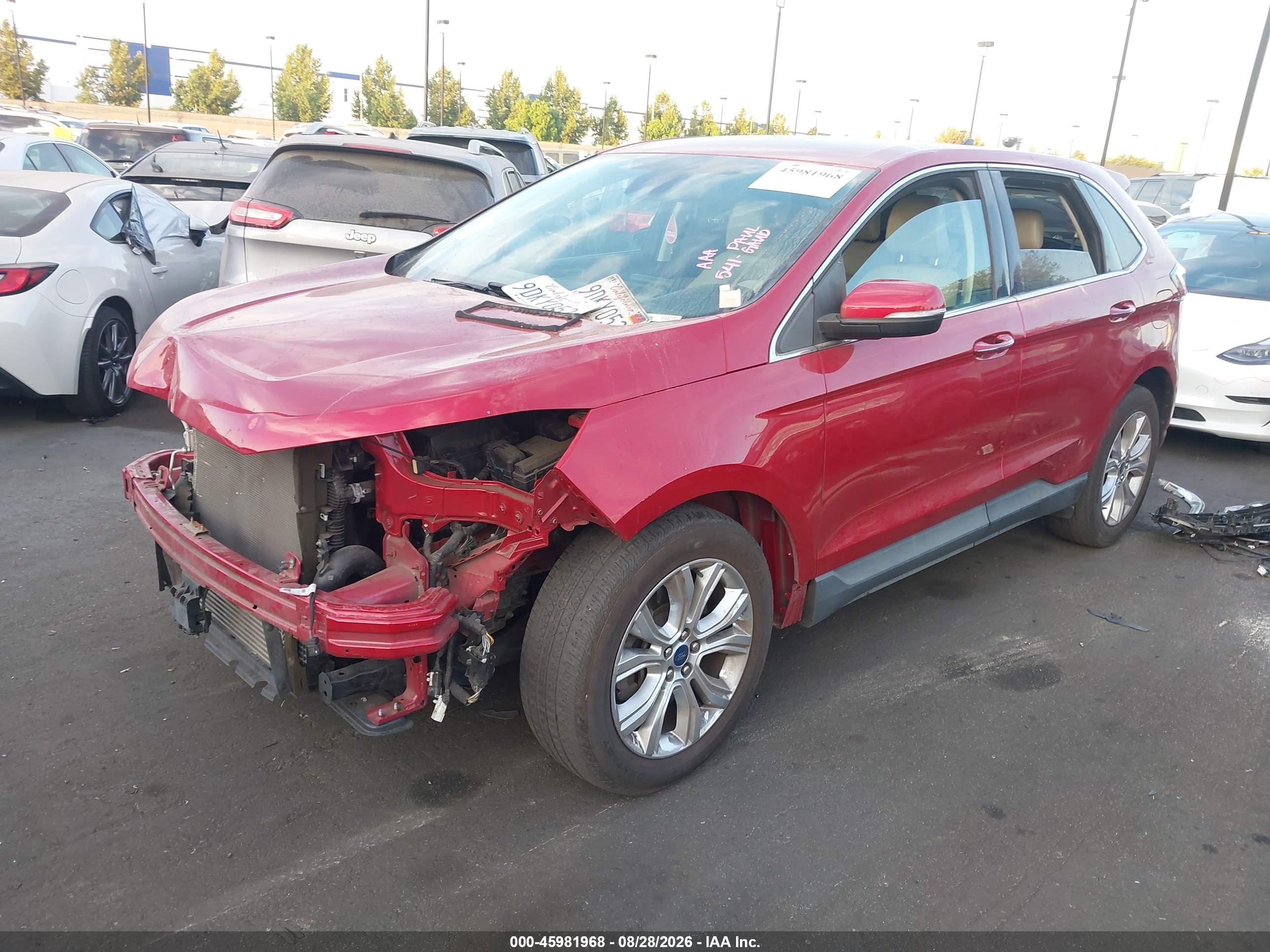 2022 FORD EDGE TITANIUM — I2