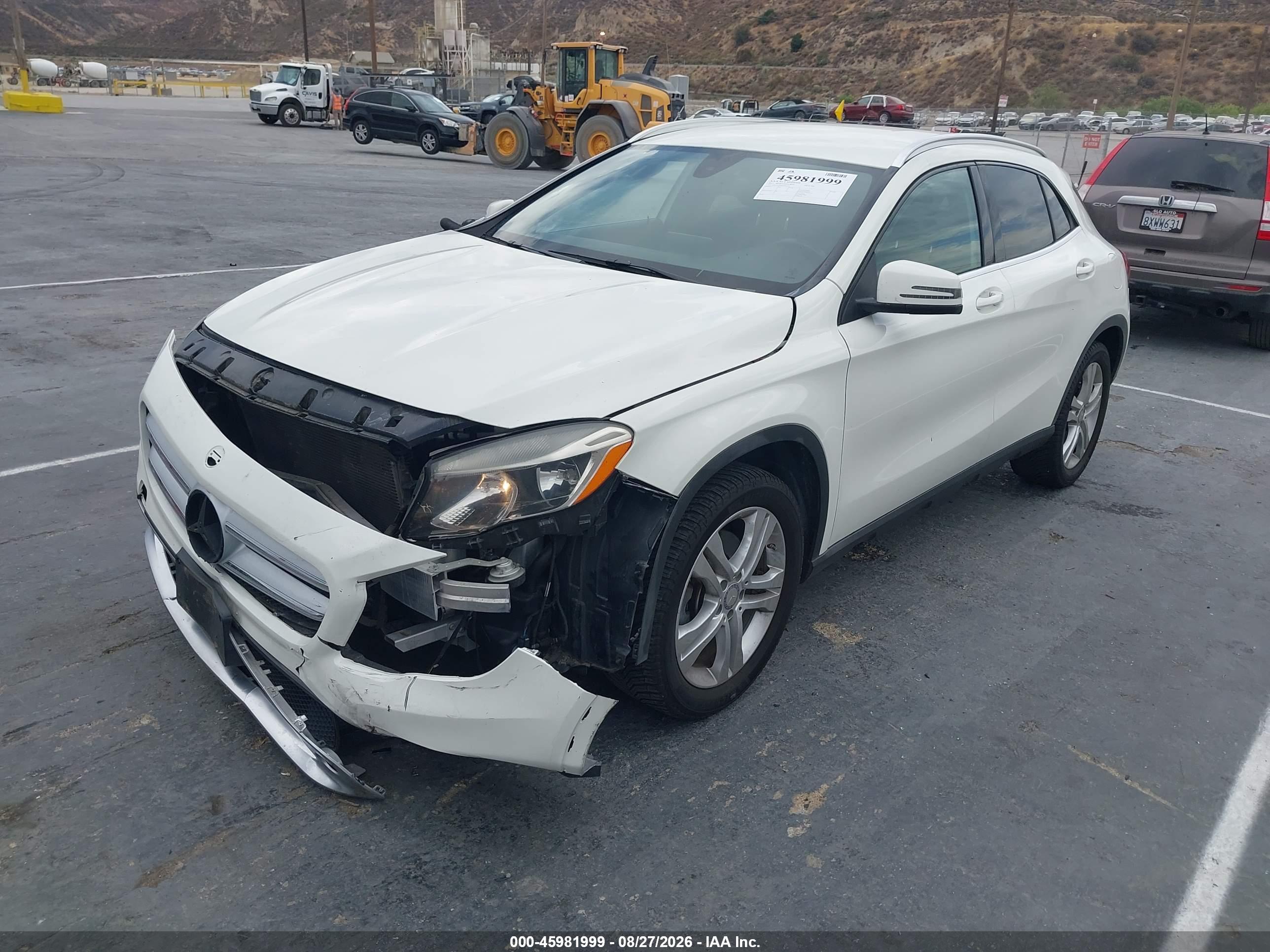 2017 MERCEDES-BENZ GLA 250 GLA250 — I2