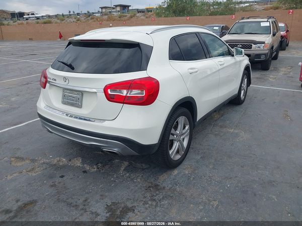 2017 MERCEDES-BENZ GLA 250 GLA250 — I4
