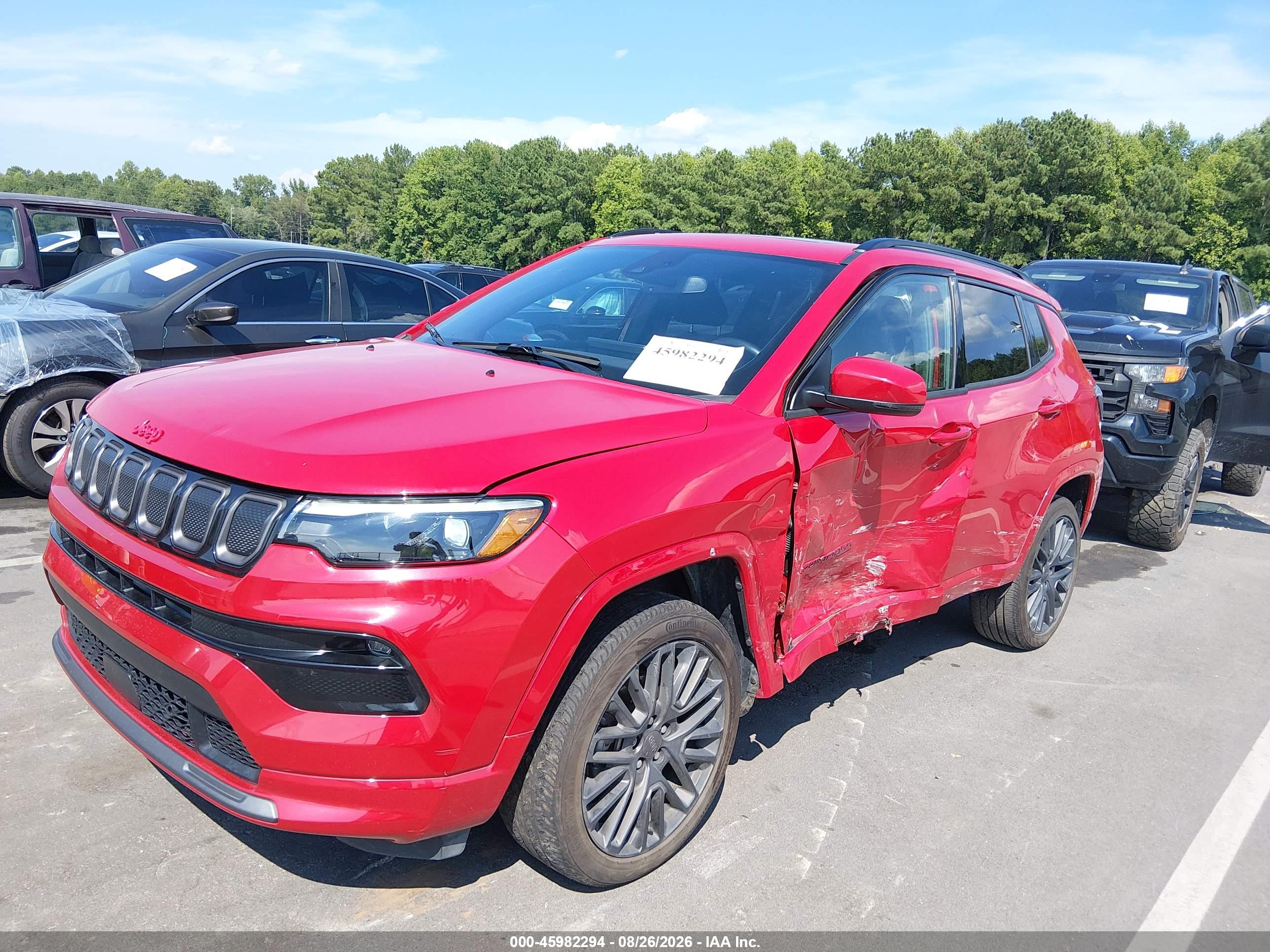 2022 JEEP COMPASS (RED) EDITION 4X4 — I2