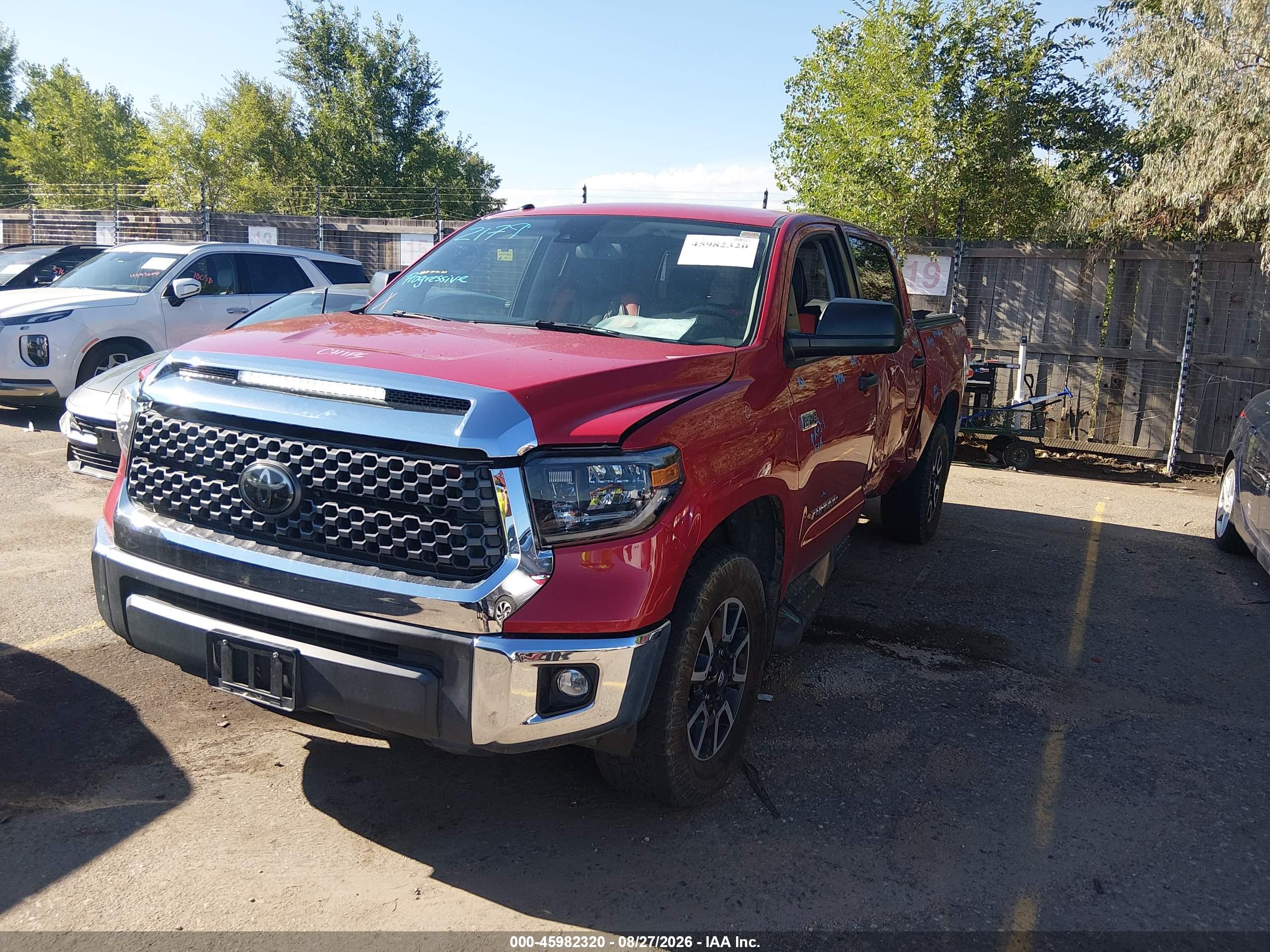 2019 TOYOTA TUNDRA SR5 5.7L V8 — I2