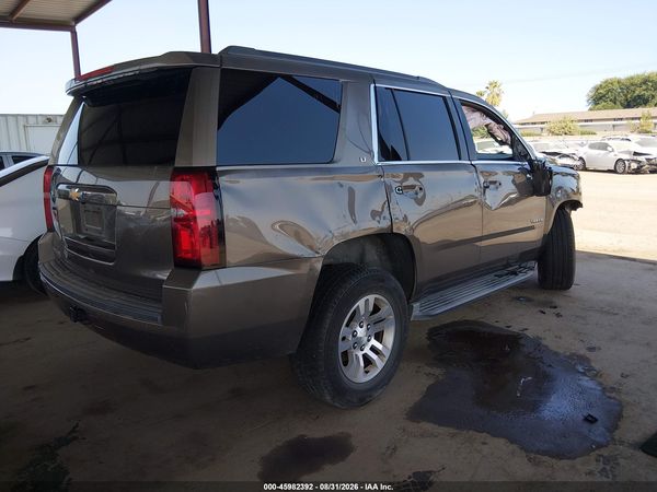 2016 CHEVROLET TAHOE LT — I4