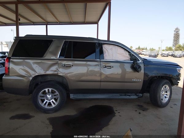 2016 CHEVROLET TAHOE LT — I116