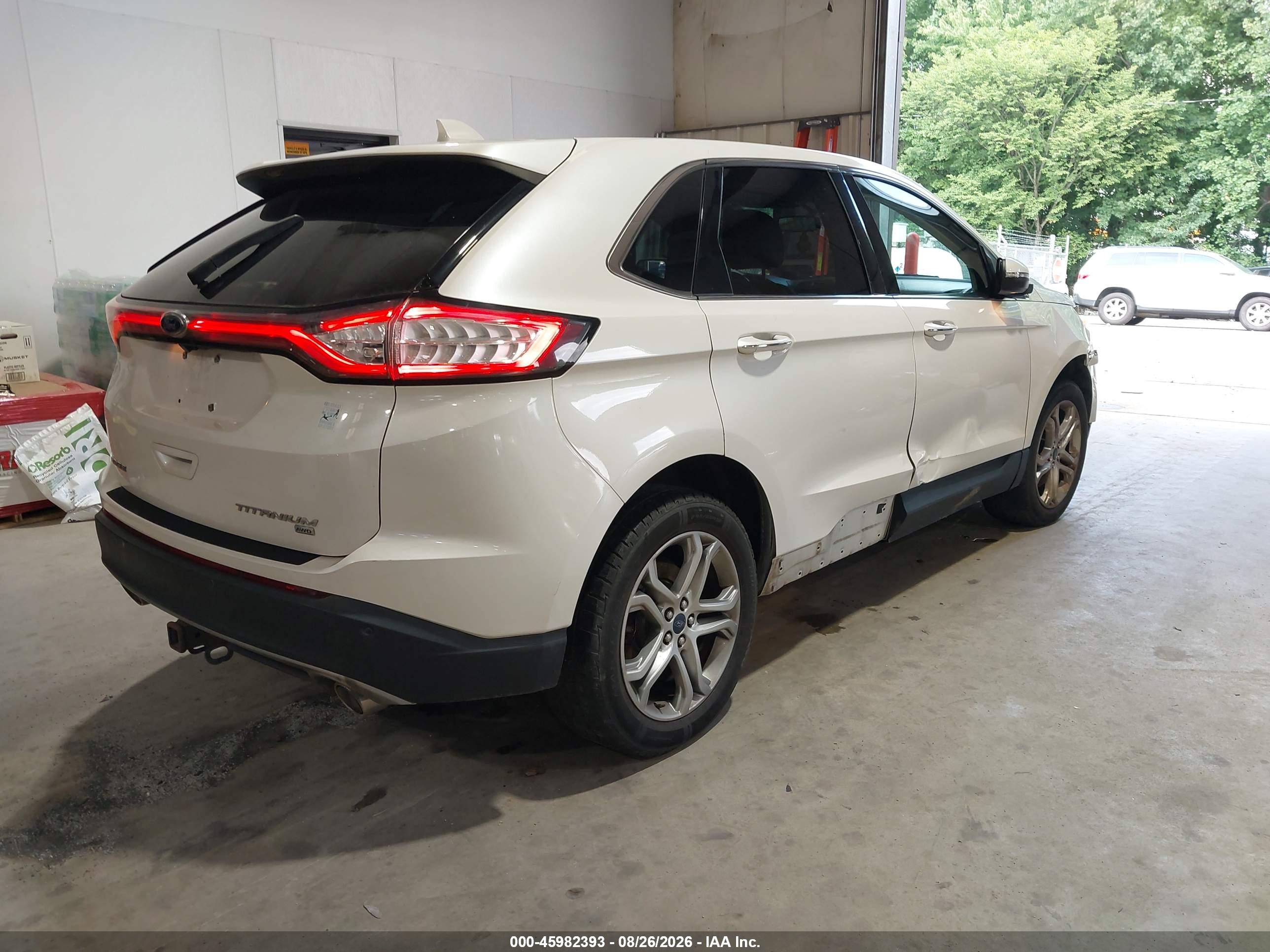 2017 FORD EDGE TITANIUM — I4