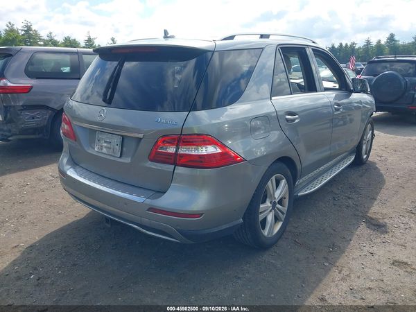 2013 MERCEDES-BENZ ML 350 4MATIC — I4