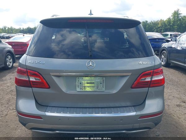 2013 MERCEDES-BENZ ML 350 4MATIC — I119