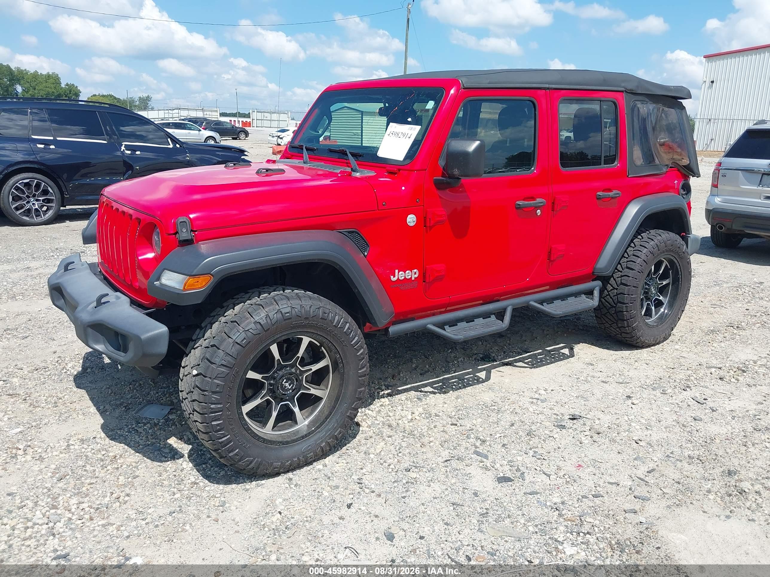 2021 JEEP WRANGLER UNLIMITED SPORT S 4X4 — I2