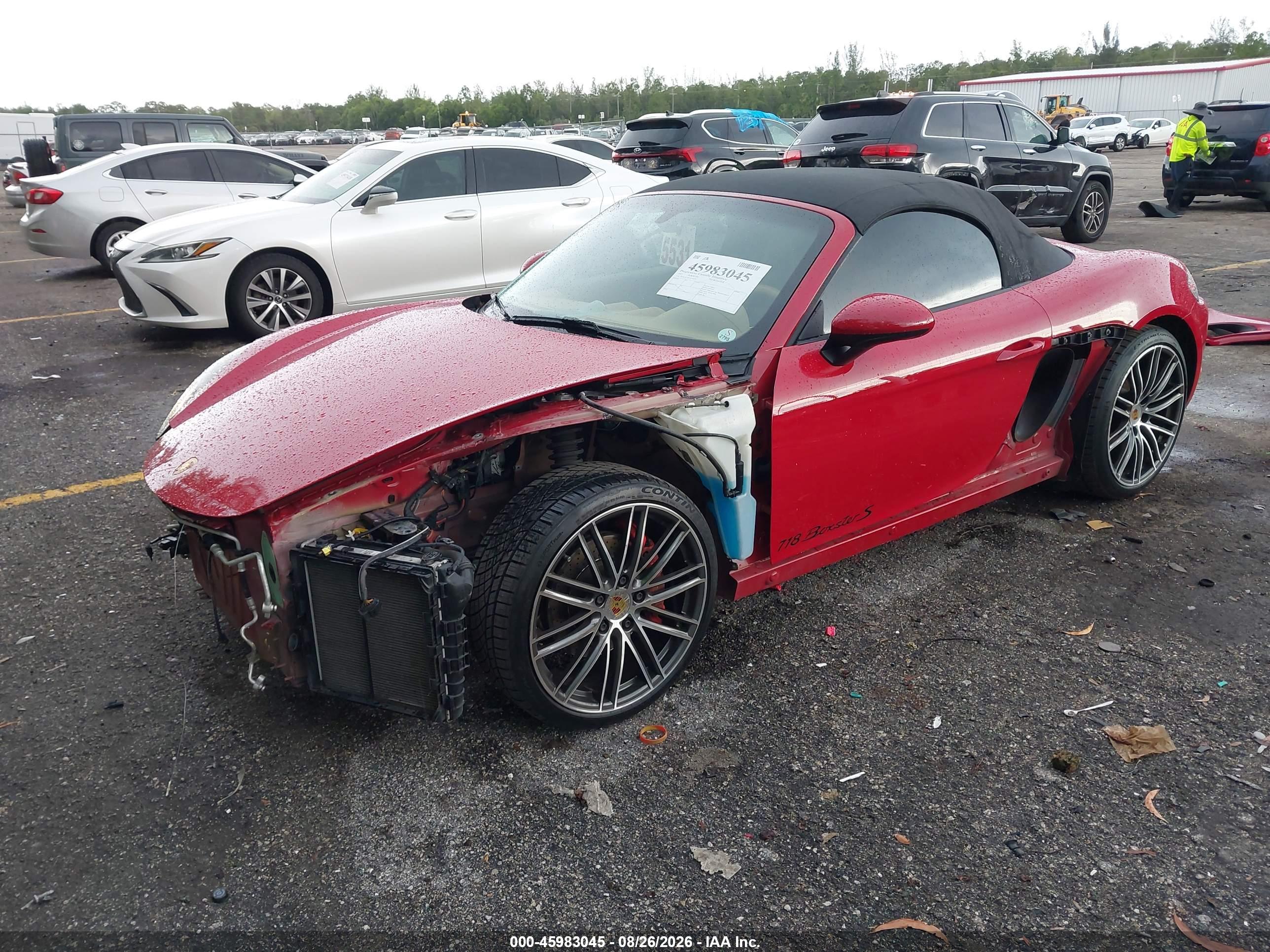 2017 PORSCHE 718 BOXSTER S — I2