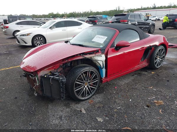 2017 PORSCHE 718 BOXSTER S — I2