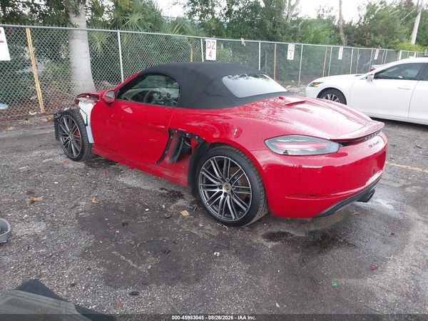 2017 PORSCHE 718 BOXSTER S — I3