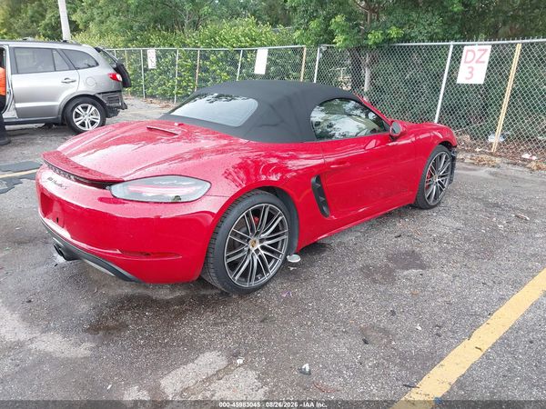 2017 PORSCHE 718 BOXSTER S — I4