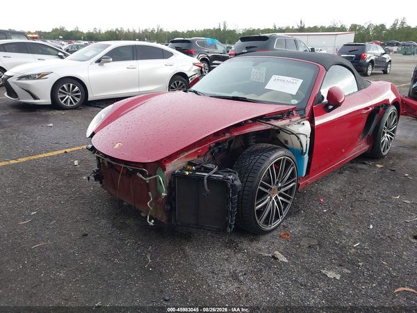 2017 PORSCHE 718 BOXSTER S — I6