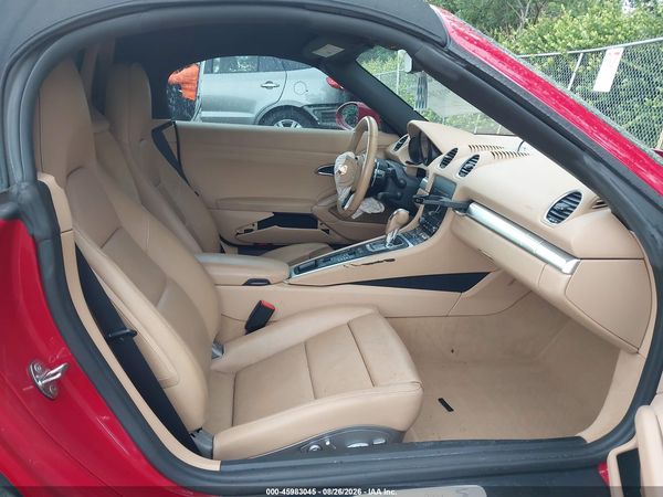 2017 PORSCHE 718 BOXSTER S — I8