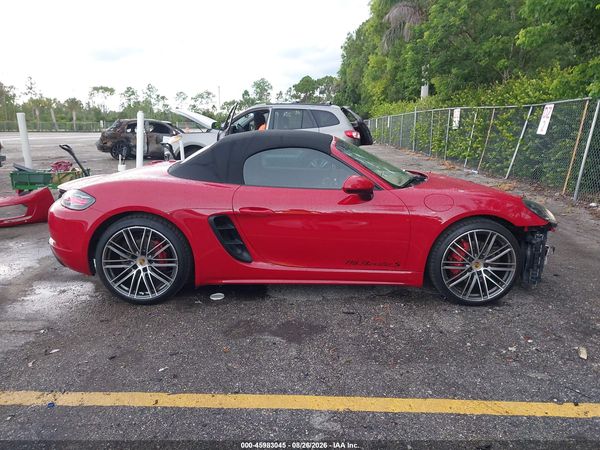 2017 PORSCHE 718 BOXSTER S — I116