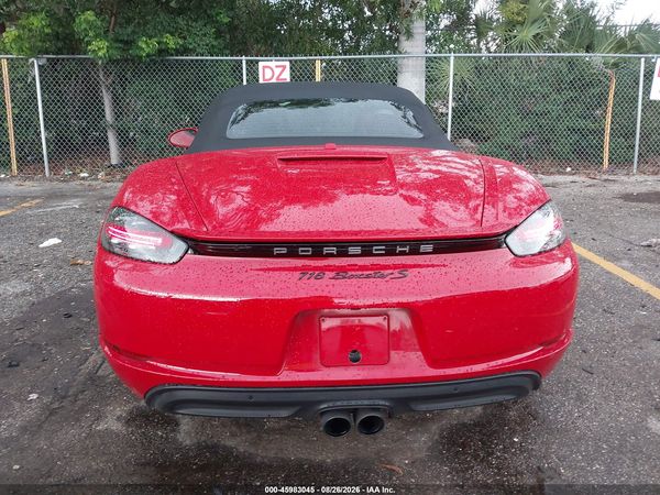 2017 PORSCHE 718 BOXSTER S — I119