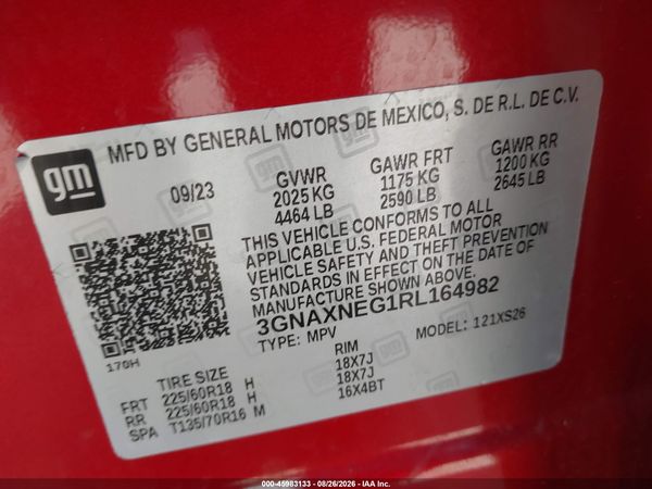 2024 CHEVROLET EQUINOX FWD PREMIER — I9