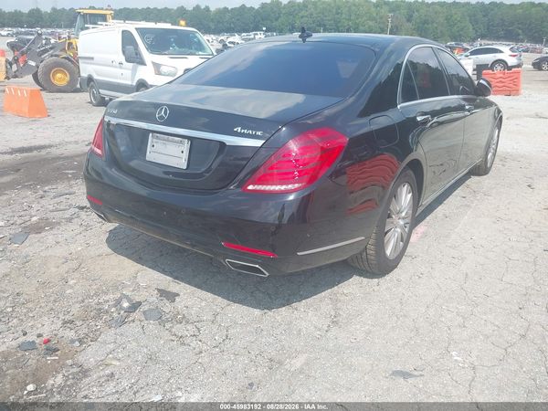 2015 MERCEDES-BENZ S 550 4MATIC — I4
