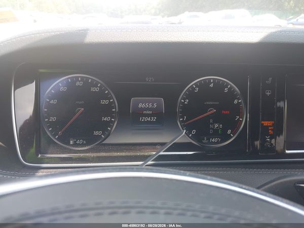 2015 MERCEDES-BENZ S 550 4MATIC — I7
