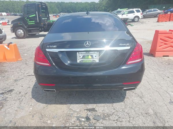 2015 MERCEDES-BENZ S 550 4MATIC — I119