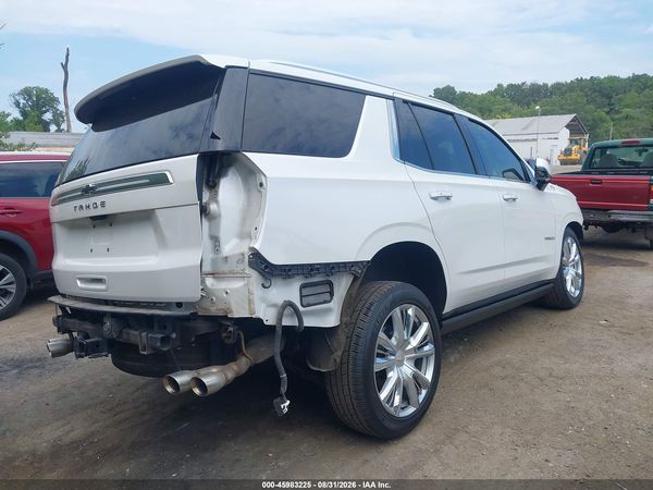 2022 CHEVROLET TAHOE 4WD HIGH COUNTRY — I4