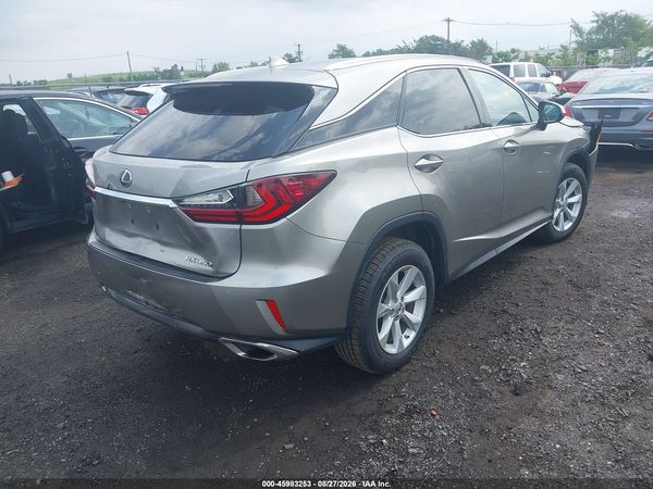 2017 LEXUS RX 350 — I4