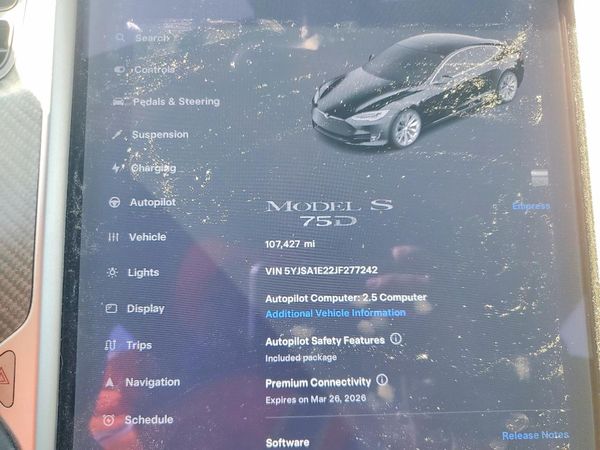 2018 TESLA MODEL S