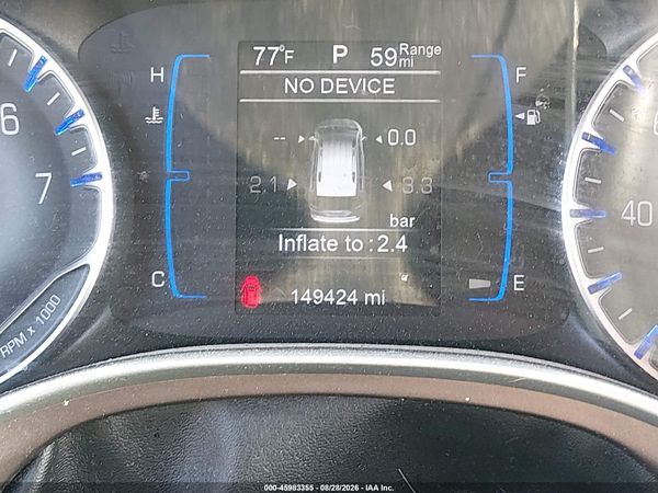 2017 CHRYSLER PACIFICA TOURING — I118