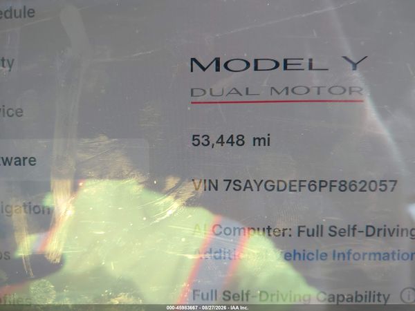 2023 TESLA MODEL Y — I118