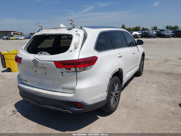 2018 TOYOTA HIGHLANDER XLE — I4