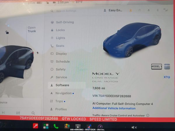 2025 TESLA MODEL Y — I7