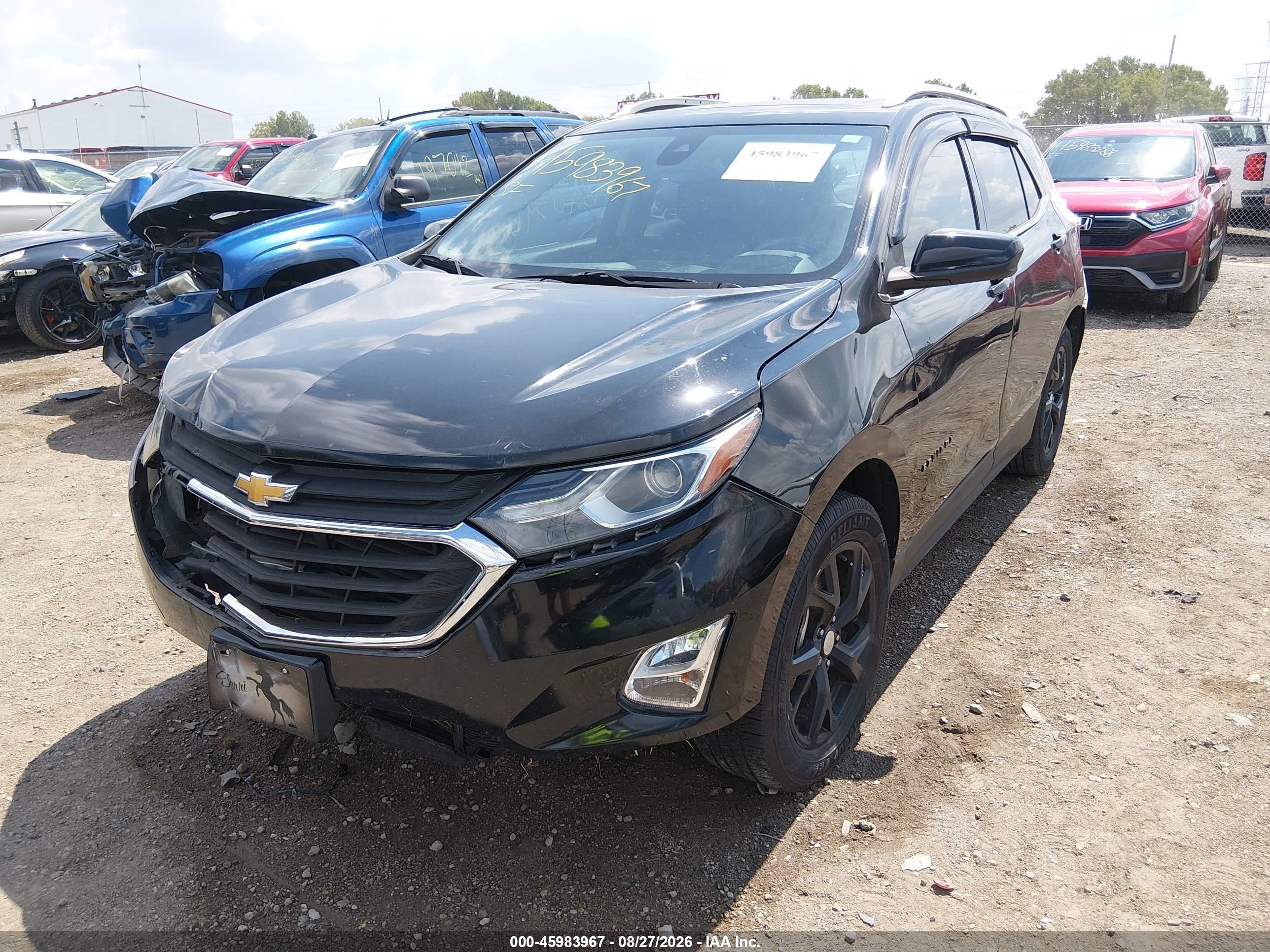 2020 CHEVROLET EQUINOX FWD LT 2.0L TURBO — I2