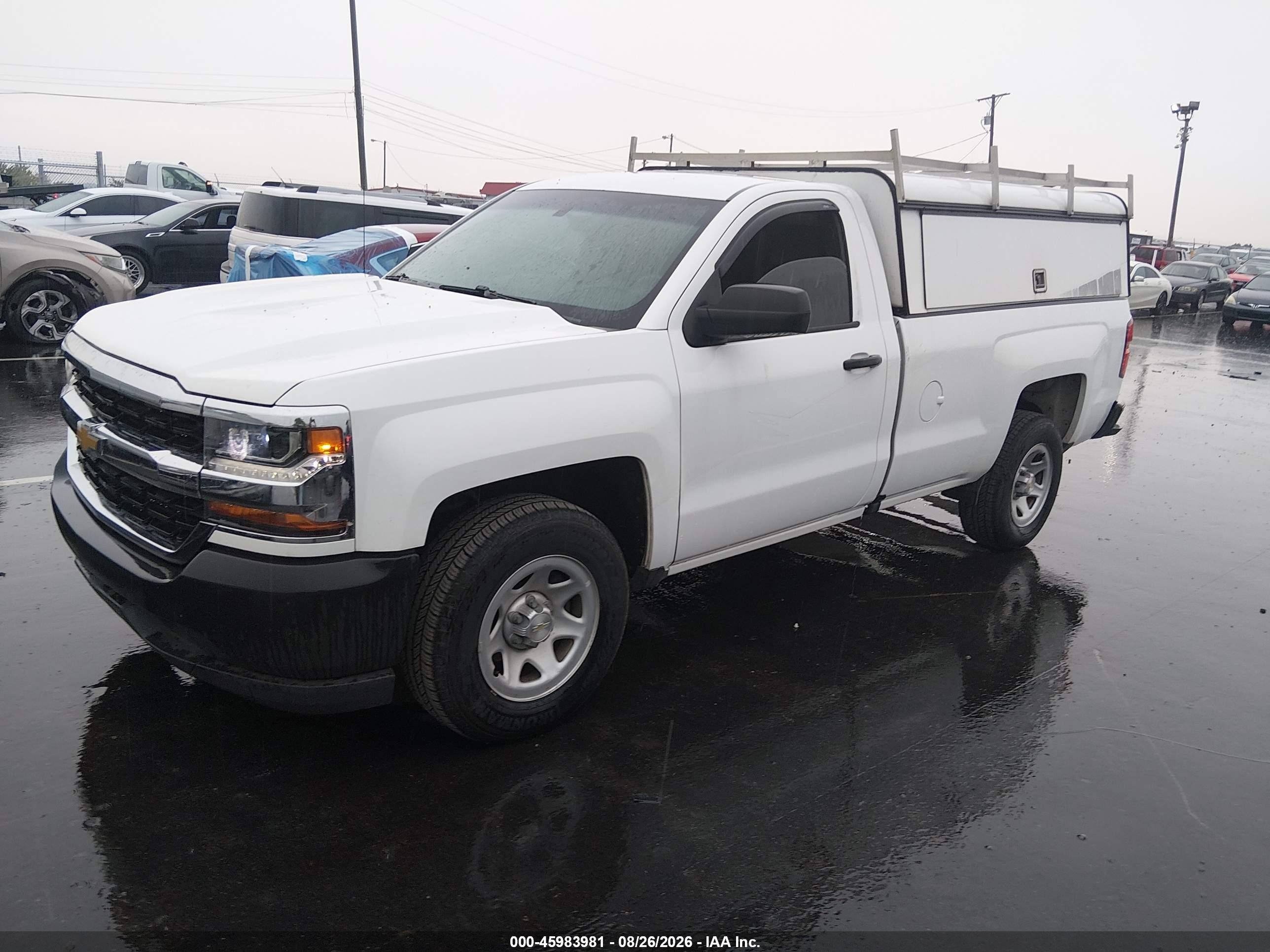 2018 CHEVROLET SILVERADO 1500 WT — I2