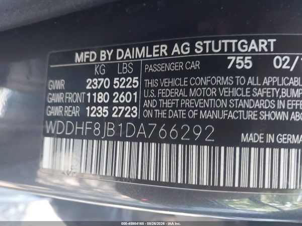 2013 MERCEDES-BENZ E 350 4MATIC