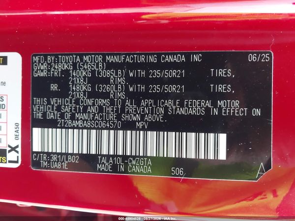 2025 LEXUS RX 350 PREMIUM PLUS
