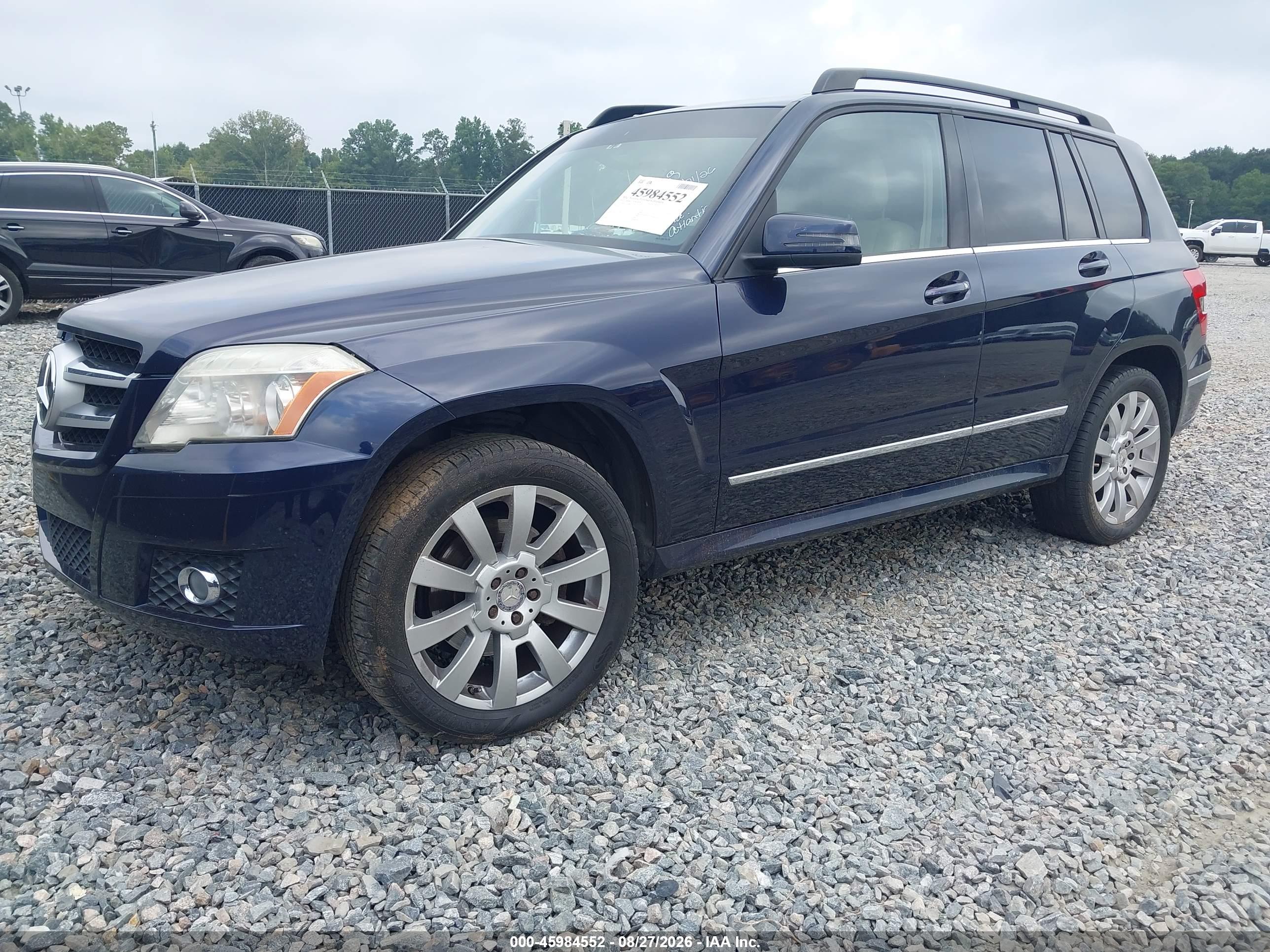 2012 MERCEDES-BENZ GLK 350 GLK350 — I2